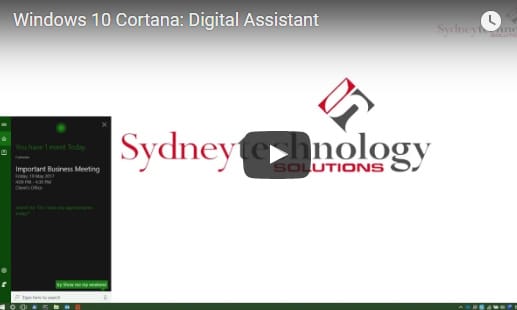 Meet Cortana.  The New Virtual Assistant in Windows 10.