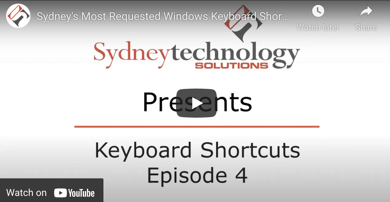 Windows Keyboard Shortcuts: Managing Virtual Desktops