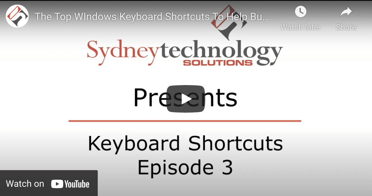 Windows Keyboard Shortcuts: The Print Screen Function