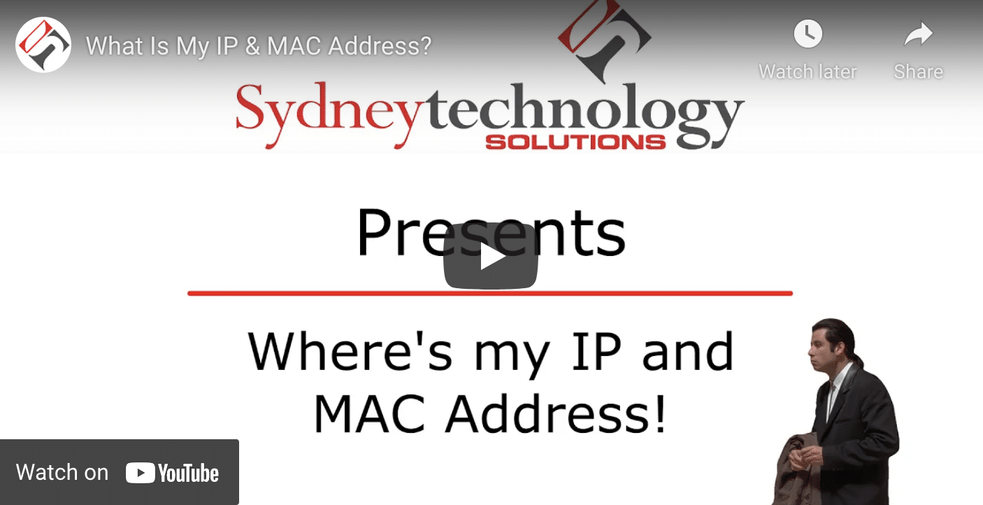 How Can I Find My IP and MAC Address?