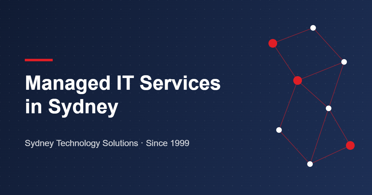 Managed IT services in Sydney – Sydney Technology Solutions