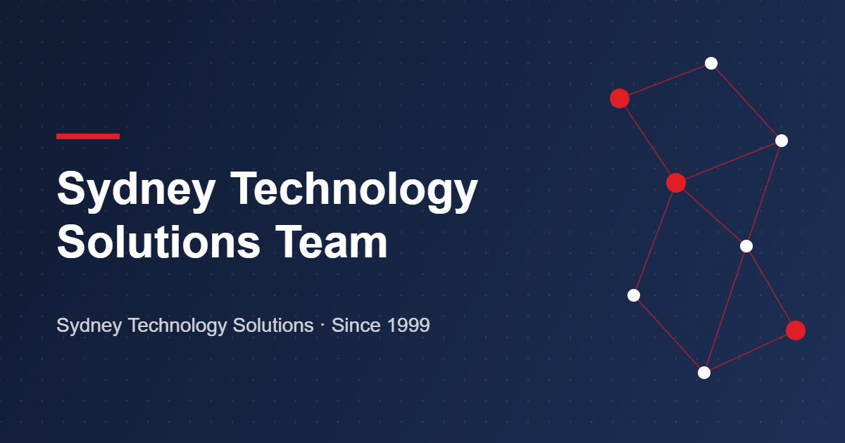 Sydney Technology Solutions team – Sydney Technology Solutions